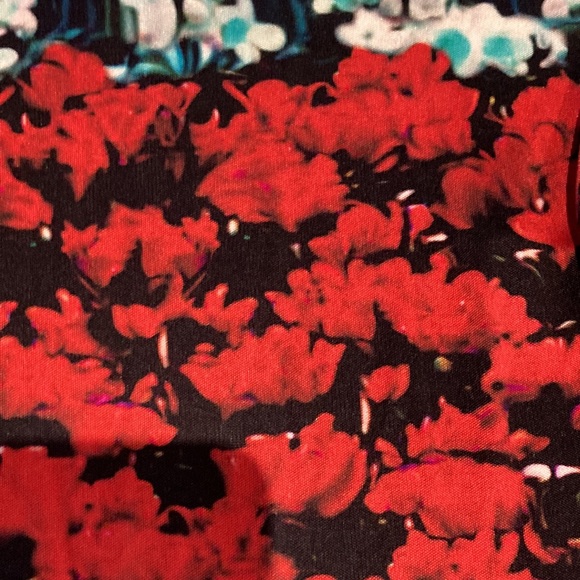 MARY KATRANTZOU silk Y2K digital floral dress, size XS - Picture 9 of 12